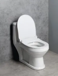 AQUALINE - PETIT detské WC kombi, zadný/spodný odpad, biela PT520