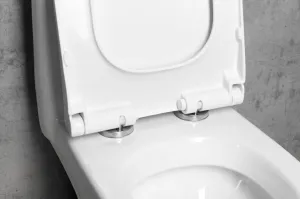 AQUALINE - PETIT detské WC kombi, zadný/spodný odpad, biela PT520