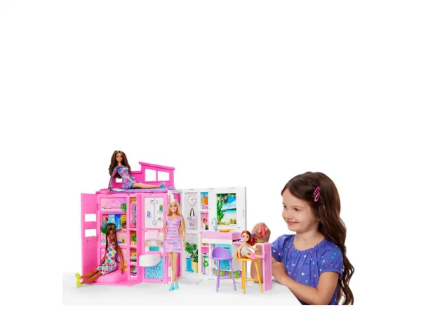 MATTEL - Barbie Domček S Bábikou