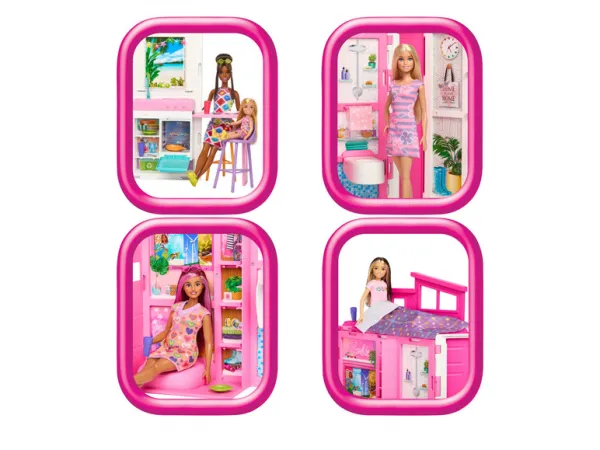 MATTEL - Barbie Domček S Bábikou