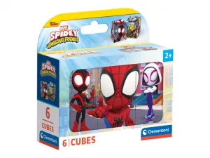 CLEMENTONI - Kubus - Spidey a jeho úžasní priatelia, 6 kociek