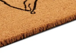 Hanse Home Collection koberce Rohožka Kvety 106202 - na von aj na doma - 40x70 cm