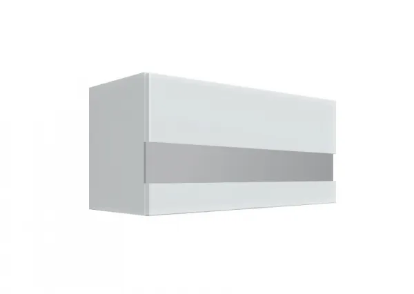 ArtExt Kuchynská skrinka horná SILVER | W4BS 80 LAM Farba korpusu: Grey