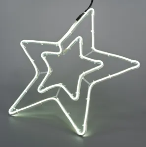 Nexos 86221 Vianočná svetelná hviezda 360 LED, 55 cm