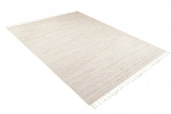 Koberec SARI T006B krémový, strapce