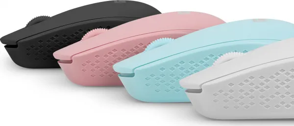 Myš Natec STORK/Kancelářská/Optická/1 600 DPI/Bezdrátová USB/Růžová