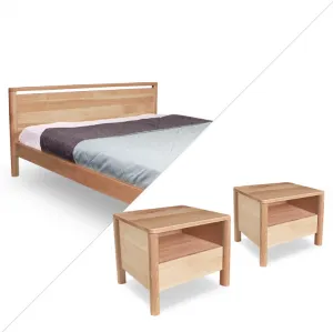MarLiving Nočný stolík DROP 01 z masívu