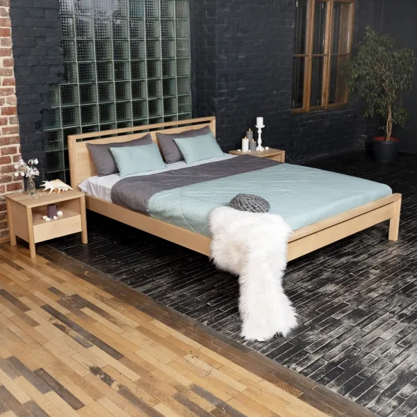 MarLiving Nočný stolík DROP 01 z masívu