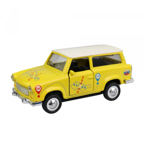 MADE - Auto Trabant combi, kovové, 12 cm