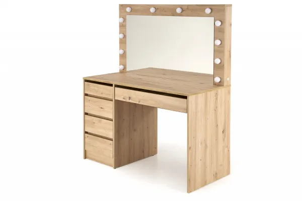 Toaletný stolík HOLLYWOOD XL Halmar Dub artisan