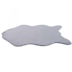 Umelá kožušina RABIT 60x90 cm Tempo Kondela Světle šedá