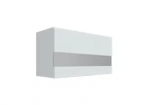 ArtExt Kuchynská skrinka horná SILVER |  W4BS 60 LAM Farba korpusu: Grey