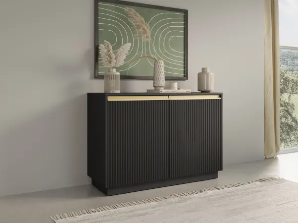 ArtPS Komoda SHOWY K104 | čierna