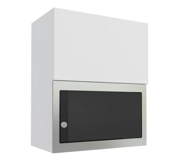 ArtExt Kuchynská skrinka horná pre mikrovlnnú rúru SILVER | W2MK 60 Farba korpusu: Grey