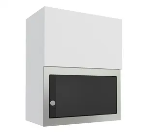 ArtExt Kuchynská skrinka horná pre mikrovlnnú rúru SILVER | W2MK 60 Farba korpusu: Grey