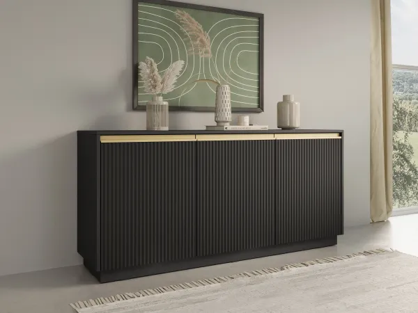 ArtPS Komoda SHOWY K154 | čierna