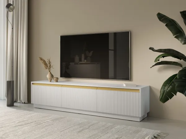 ArtPS Obývacia stena SHOWY | biela