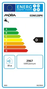Mora EOM 120 PK Elektrický ohrievač vody