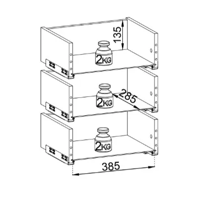 ArtPS Komoda TWINE KSZ141