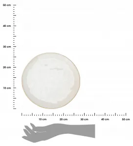 Siaki Collection Kameninový jedálenský tanier Bauer 27,8 cm