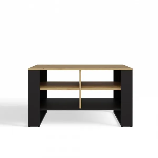 TP Living Konferenčný stolík LAWA Modern 4P Slim dub artisan/čierny