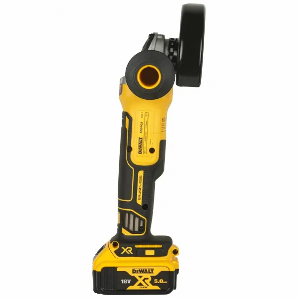 DEWALT DCG405P2 Brúska uhlová 125mm 18V 1000W 2x5,0Ah bezuhlíková
