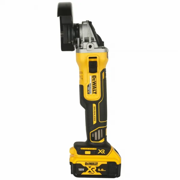 DEWALT DCG405P2 Brúska uhlová 125mm 18V 1000W 2x5,0Ah bezuhlíková