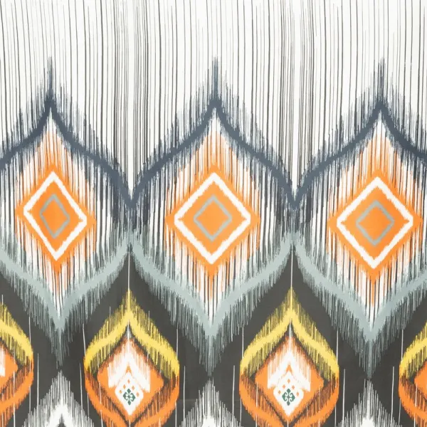 ArtFir Obliečky na dvojlôžko NIKA 21 | biela/oranžová 220 x 200 cm