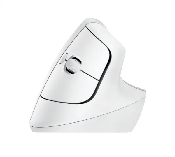 Logitech Lift for Mac Vertical Ergonomická Bezdrôtová Myš, BIela