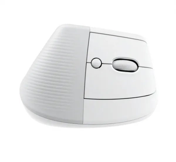 Logitech Lift for Mac Vertical Ergonomická Bezdrôtová Myš, BIela