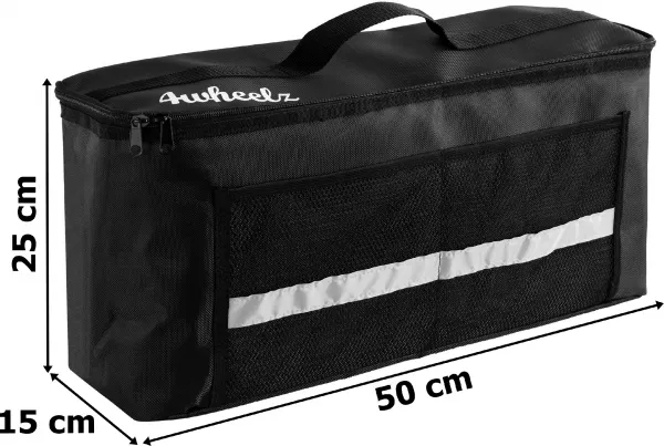 Organizér do auta Ulm čierny