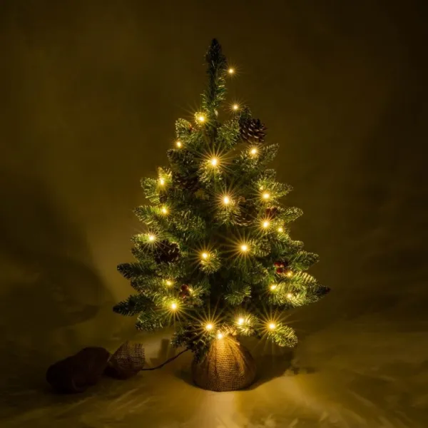 Nexos 65866 Vianočný stromček s osvetlením - 60 cm, 30 LED