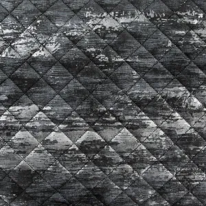 ArtFir Prikrývka na posteľ BLINK 3 | čierna 220 x 240 cm