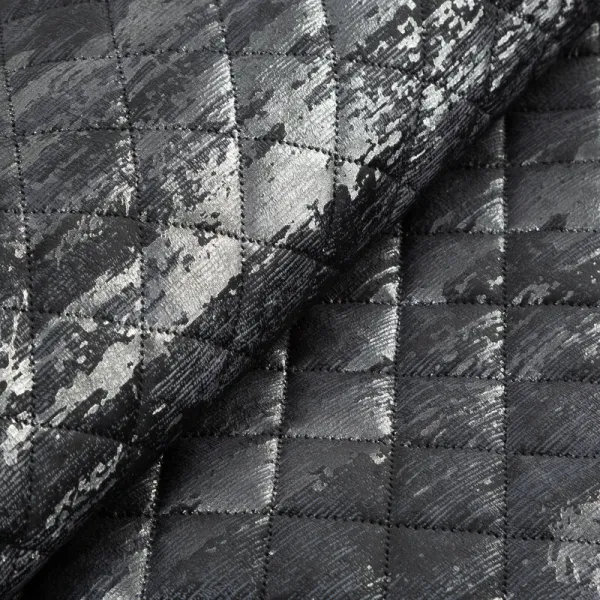 ArtFir Prikrývka na posteľ BLINK 3 | čierna 220 x 240 cm