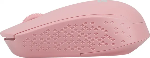 Myš Natec STORK/Kancelářská/Optická/1 600 DPI/Bezdrátová USB/Růžová