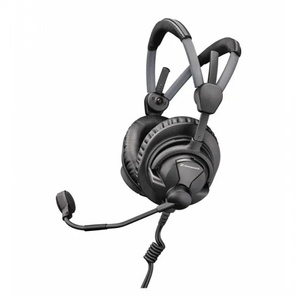 Sennheiser HMD 27 Souprava sluchátka/mikrofon, 64 Ohm, kardioidní dynamický mikrofon, bez kabelu 31726