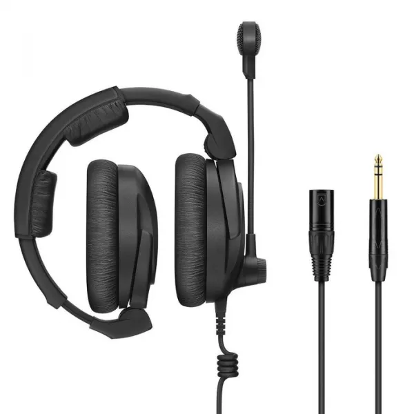Sennheiser HMD 300 PRO Profesionální headset slúchadla/mikrofon, 64 Ohm, kábel XLR3-M+jack 6,3 31397