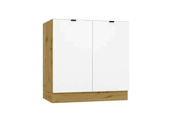 Artstolk Kuchynská linka GIANNA C | dub artisan/biela 200 cm