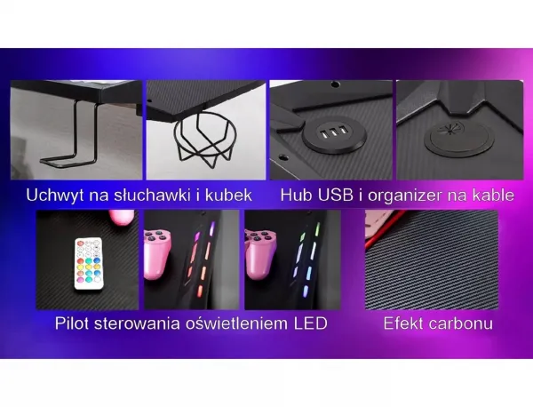Signal Písací stolík B-216 | čierna