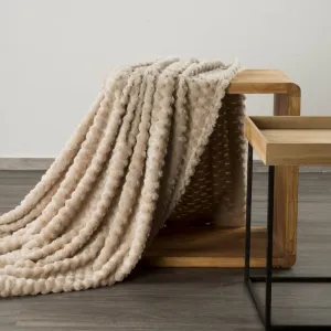 HrubádekabéžovejfarbysmodernýmvzoromŠírka:150cm|Dĺžka:200cm