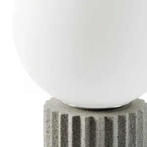 ArtFir Stolná lampa ASPEN 02 | biela 16 x 40 cm