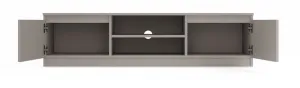 TP Living TV skrinka Malwa 140 cm caffe latte