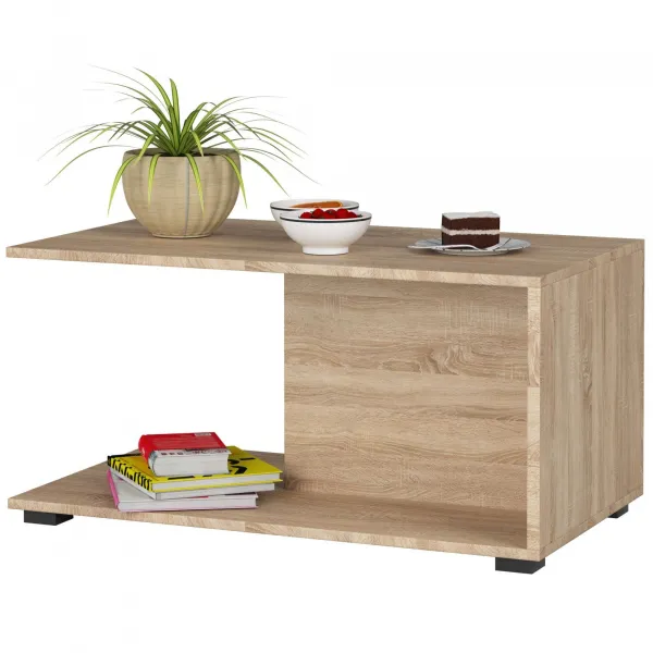Ak furniture Konferenčný stolík MARGO dub sonoma
