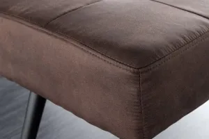 Lavica BÉLOS Dekorhome Hnedá