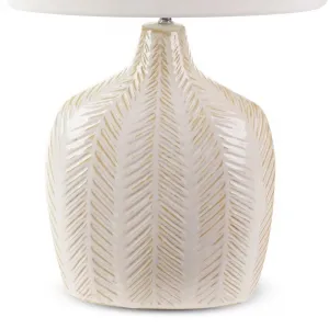 Dekoratívna lampa LIZA 01 krémová