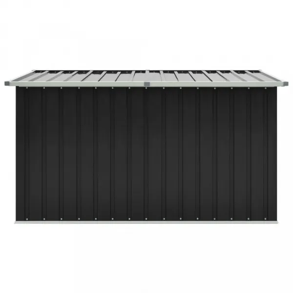 Záhradný úložný box 171x99x93 cm oceľ Dekorhome Šedá