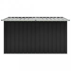 Záhradný úložný box 171x99x93 cm oceľ Dekorhome Šedá