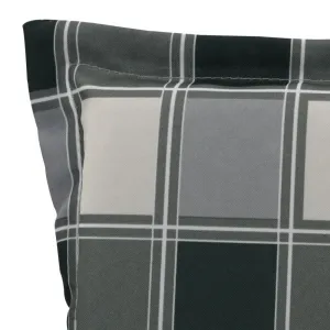 vidaXL Podložky na záhradné stoličky, vysoké operadlo 4 ks 120x50x3 cm