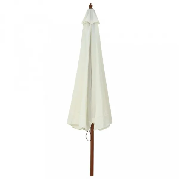Záhradný slnečník ø 330 cm Dekorhome Černá