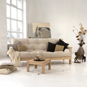 MarLiving Rozkladacia pohovka MEXICO 01 210 cm z masívu/modrá